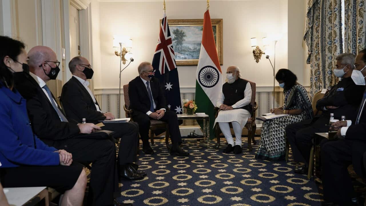 Morrison meets Modi in Washington