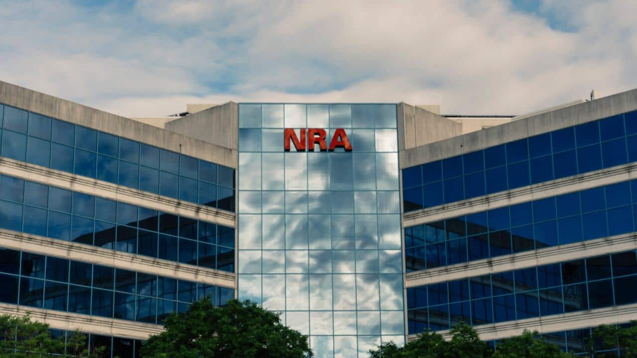 National Rifle Association headquarters in Fairfax, Va.