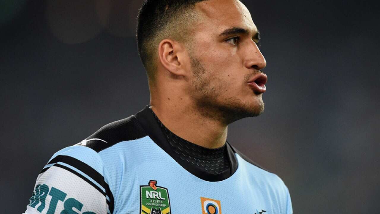 Valentine Holmes of the Sharks