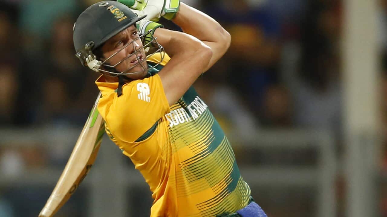 South Africa's AB de Villiers