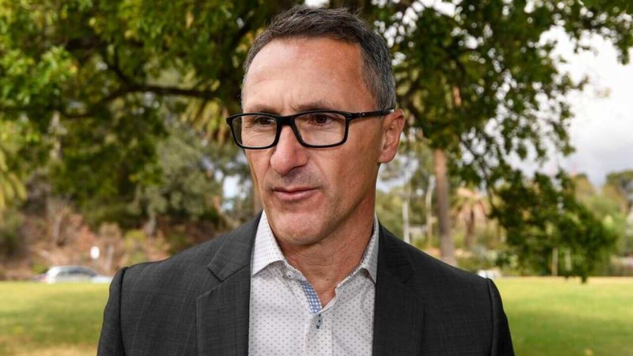 Leader of the Australian Greens Dr Richard Di Natale