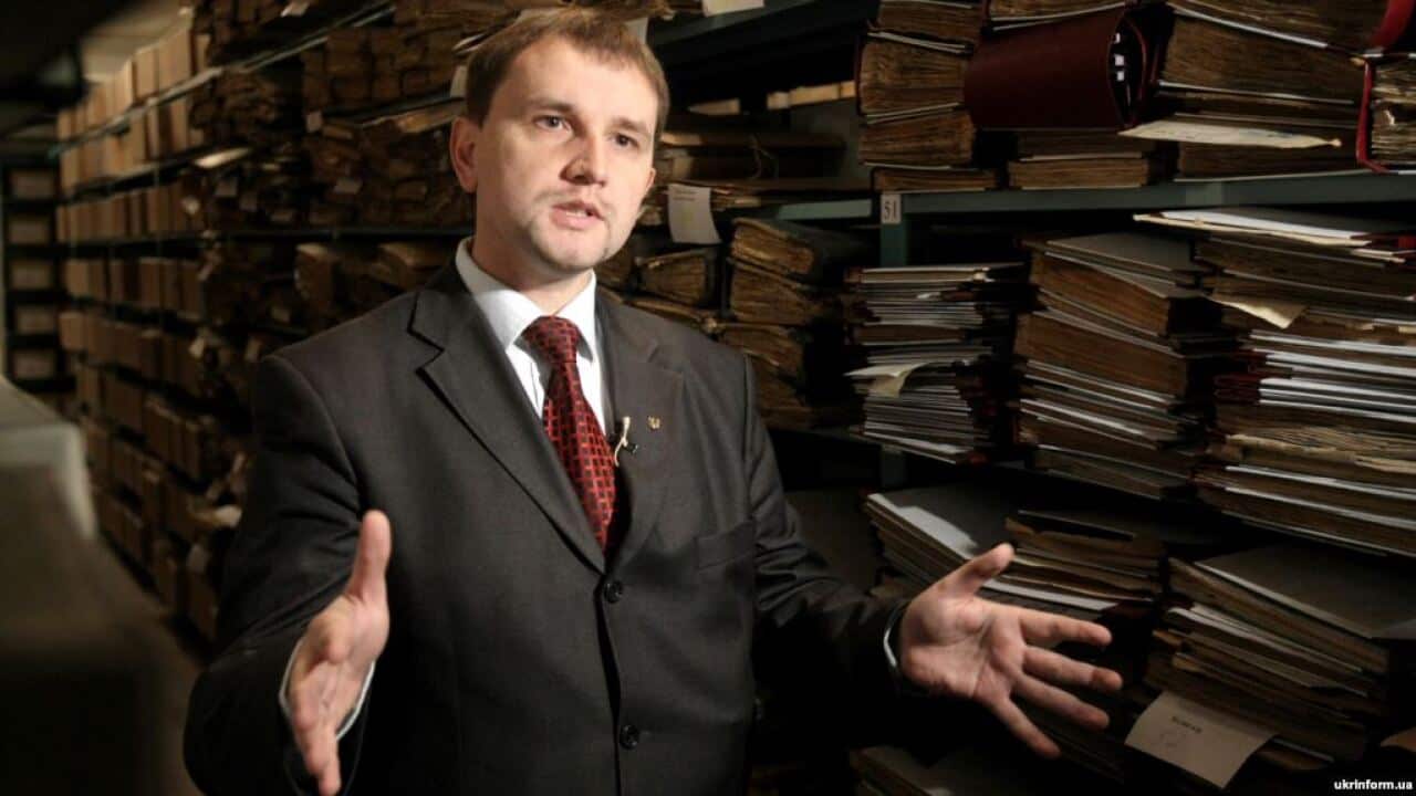 Volodymyr Viatrovych, Kyiv.