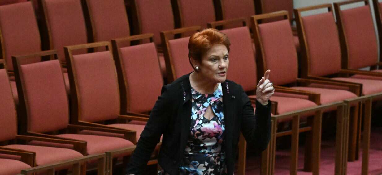 Pauline Hanson censured over remarks there are no 'good Muslims'