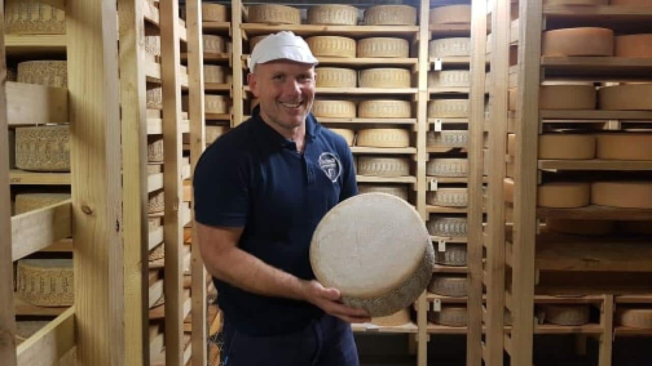 South Australian cheese producer Kym Masters