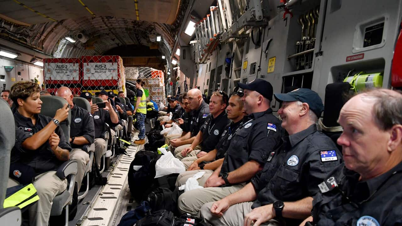 AUSTRALIAN FRNSW EARTHQUAKE DEPLOYMENT