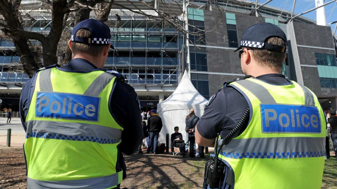 Members of the Victoria Police.