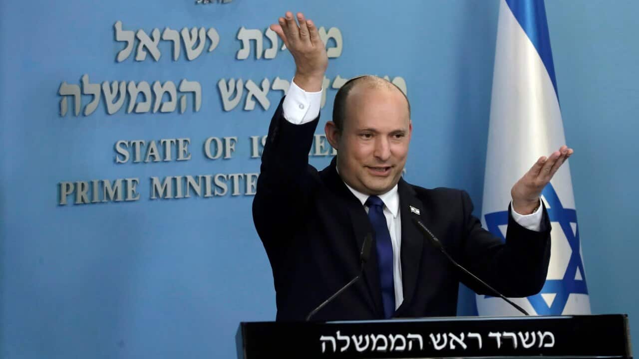 Israel's Prime Minister Naftali Bennett