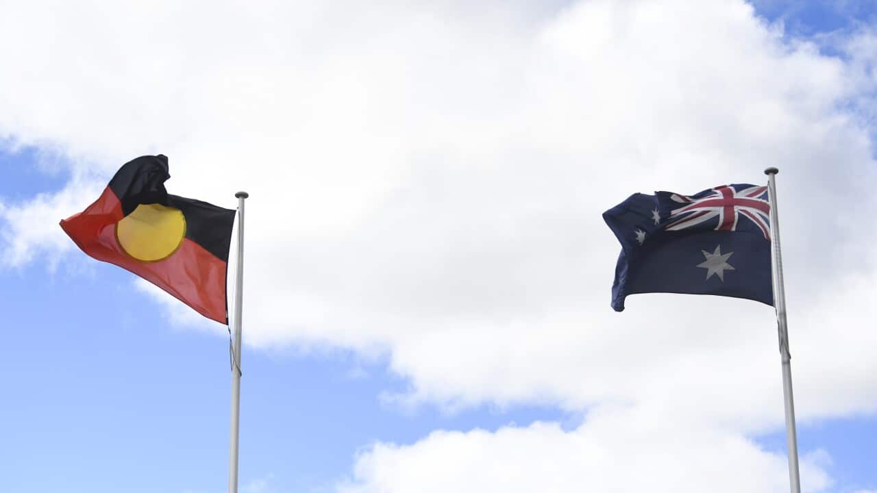 AUSTRALIAN ABORIGINAL FLAG STOCK
