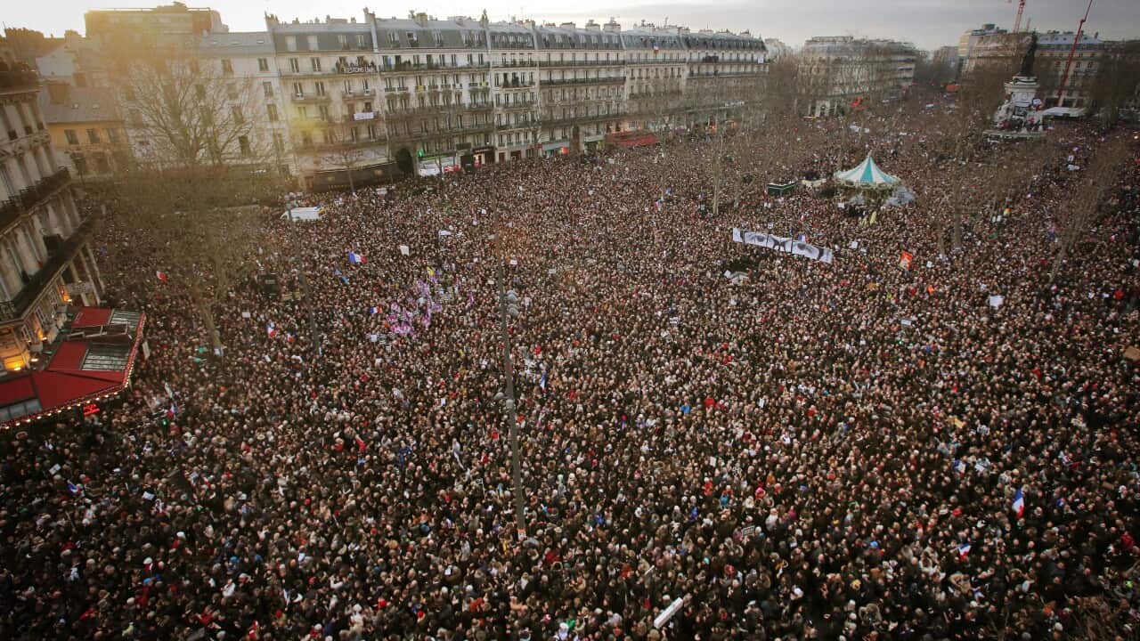 (FILE) FRANCE PARIS CHARLIE HEBDO ATTACK ANNIVERSARY