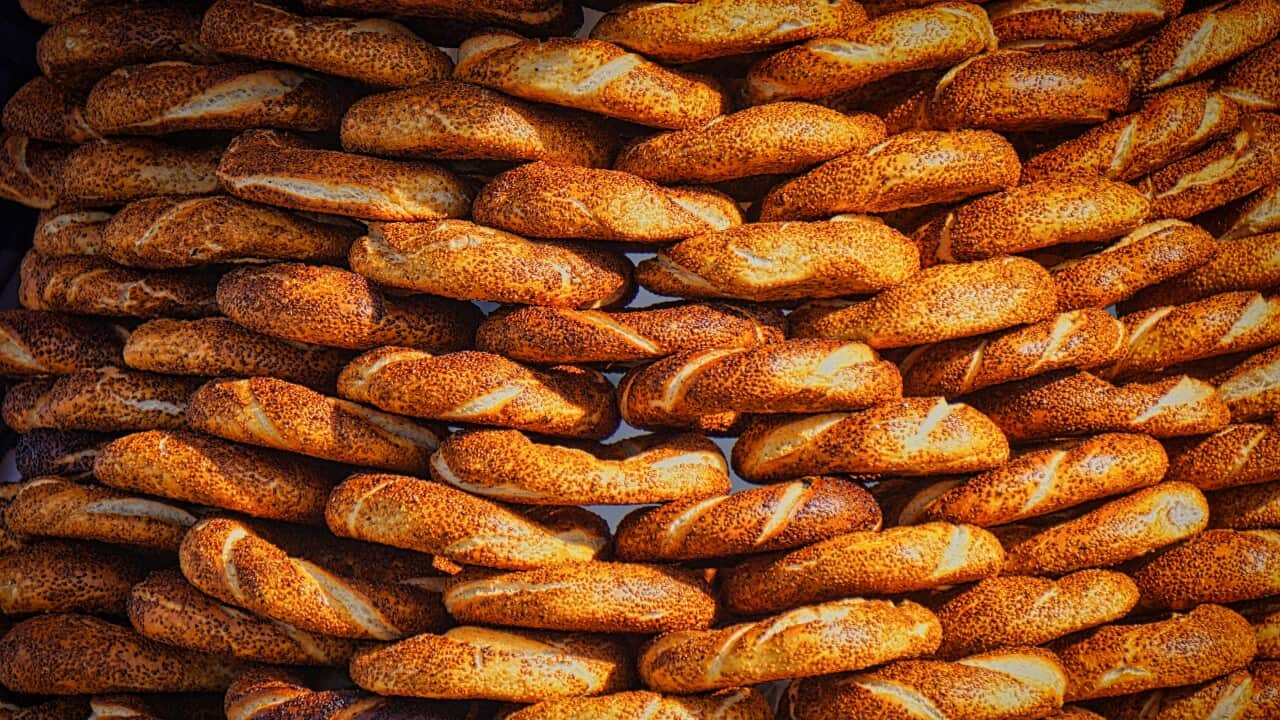 Full frame shot of fruits for sale at market stall,Turkey