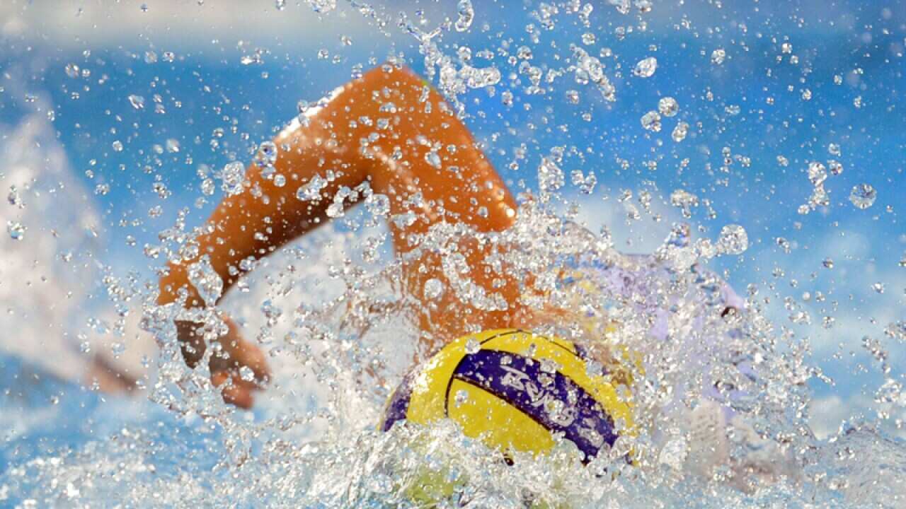The Australian women's water polo team