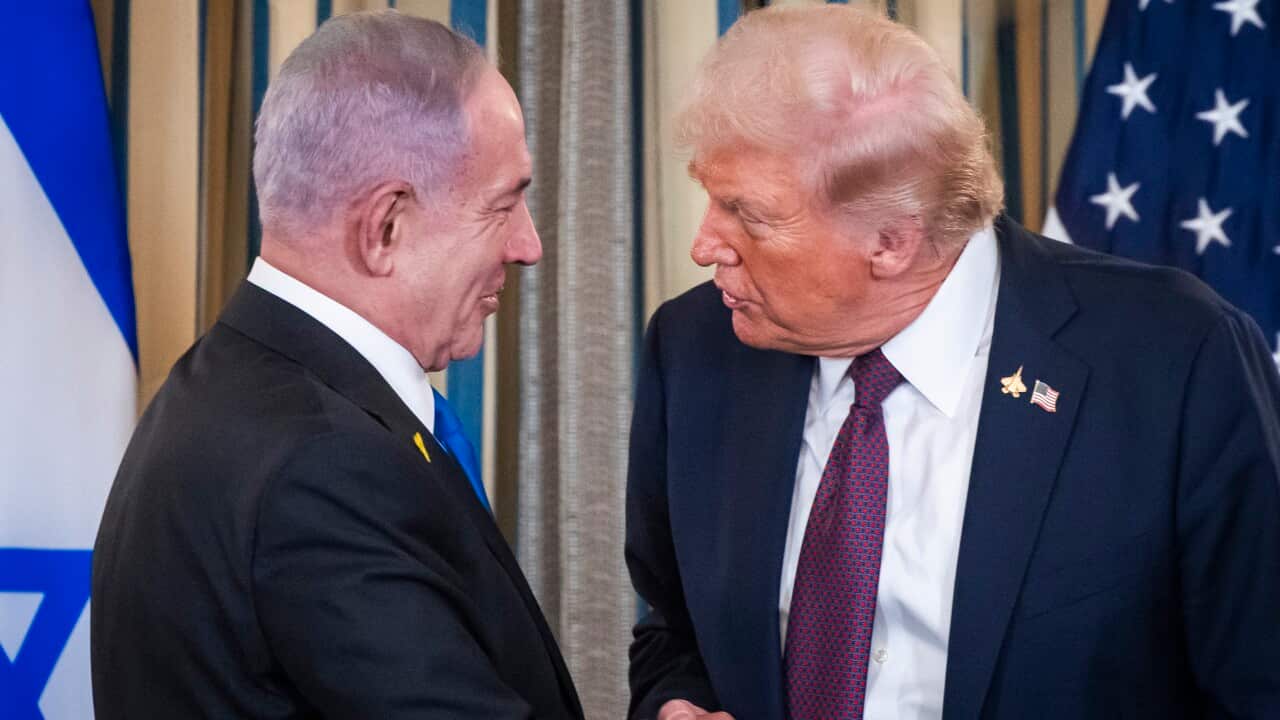 US President Trump and Israeli Prime Minister Netanyahu press conference at the White House