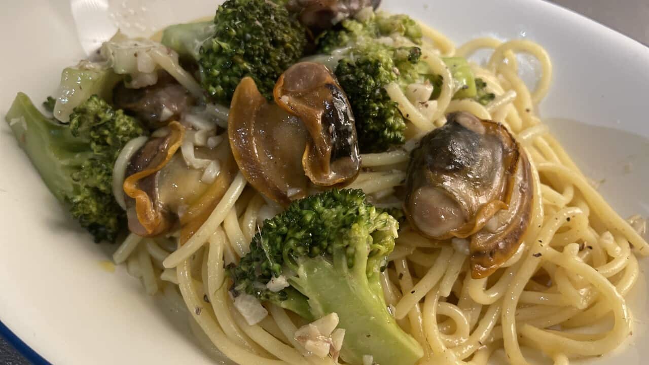 Ngheu and Broccoli pasta.jpeg