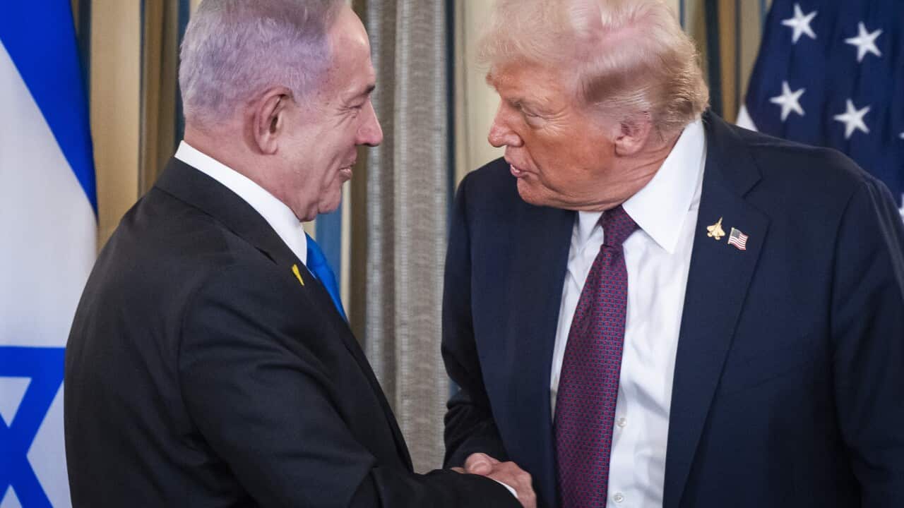 US President Trump and Israeli Prime Minister Netanyahu press conference at the White House