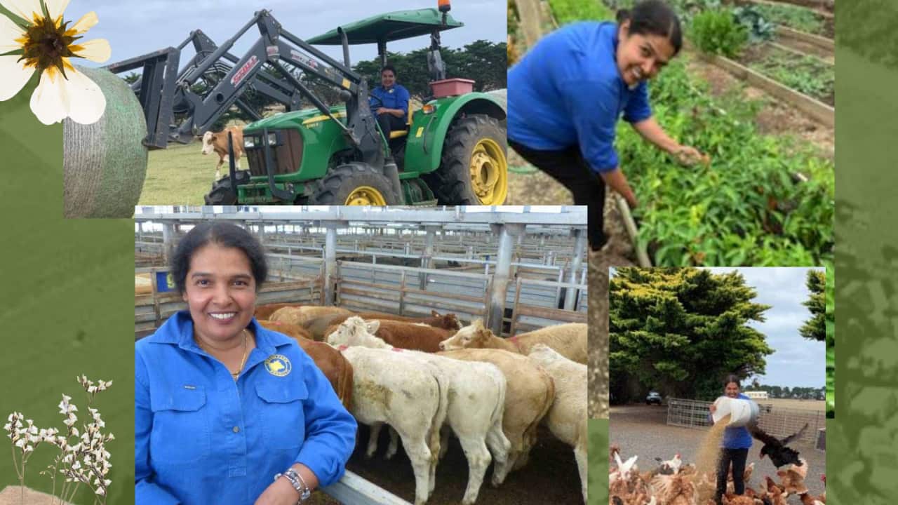 Rosie Maurer from Omaru farm, Philip Island
