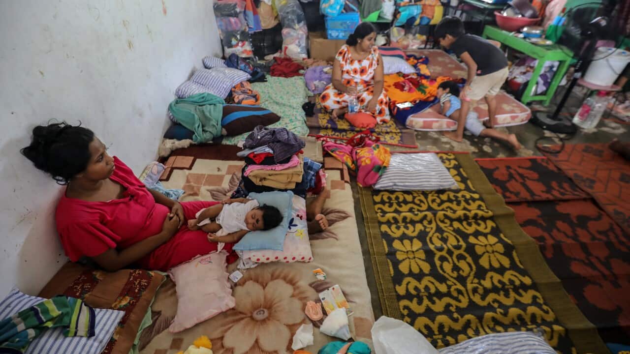 Flooding in Sri Lanka after heavy rainfall