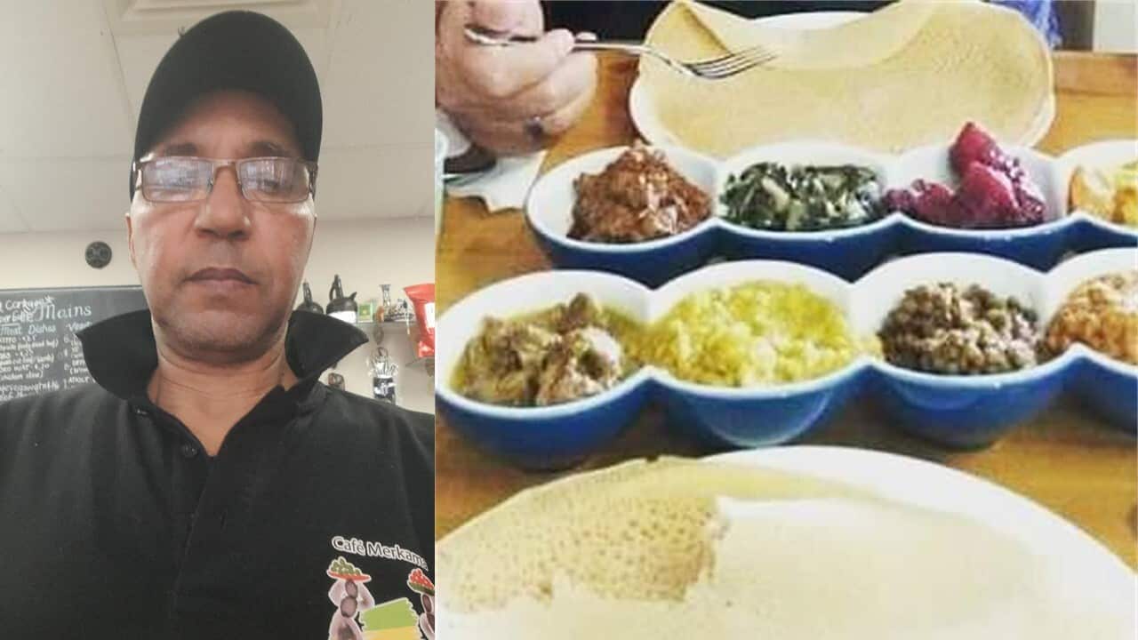 Ethiopian vegan food from Merkama Africa Restaurant