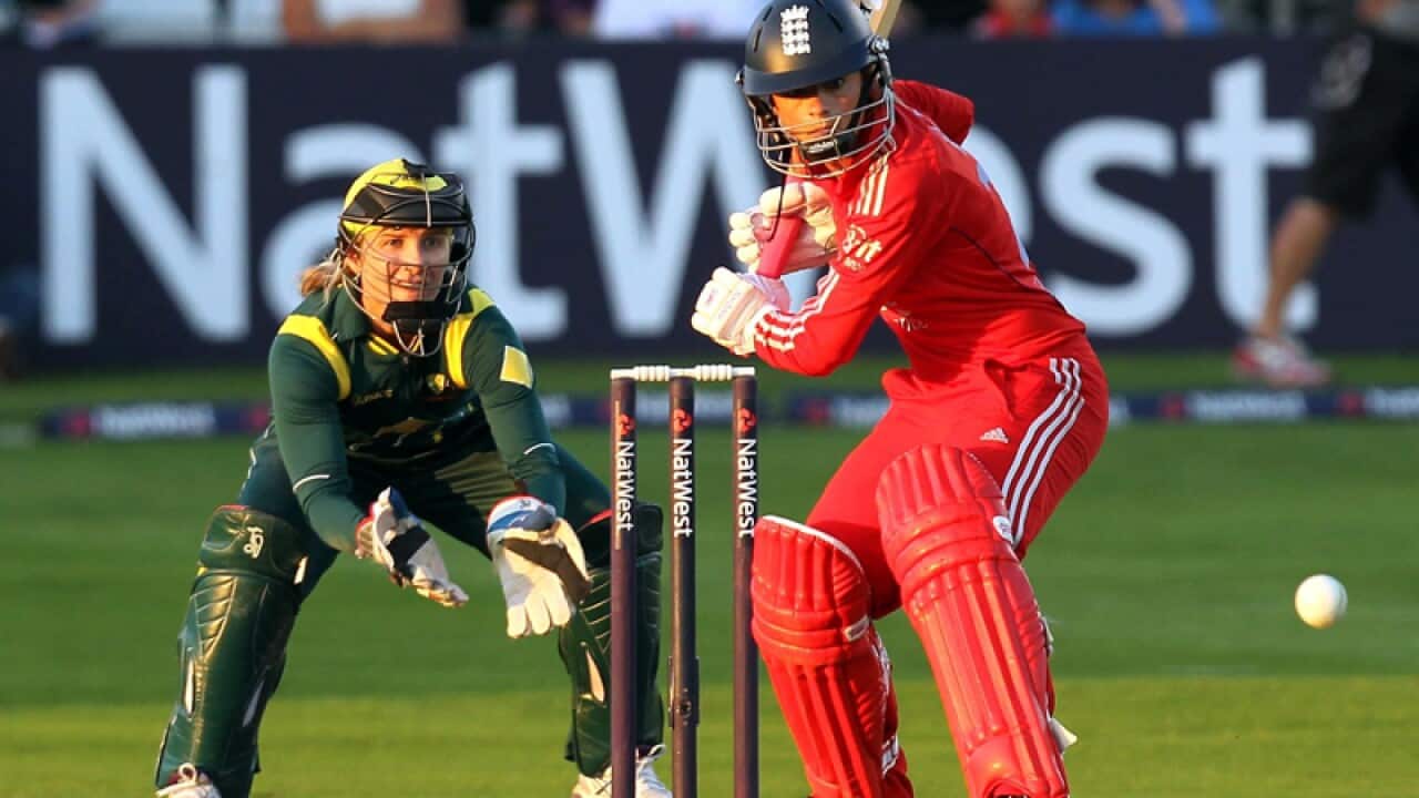 England cricketer Danielle Wyatt