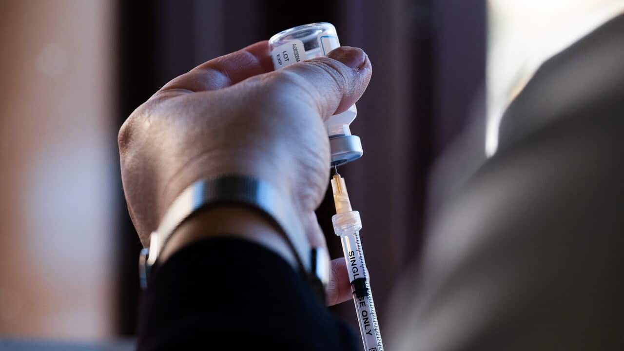 Vaccination and booster centre with Moderna messenger RNA vaccine to combat the fifth wave of Covid and the rise of the Omicron variant, in Villefranche de Lauragais, Aude, France on December 20, 2021. Photo by JMP/ABACAPRESS.COM.