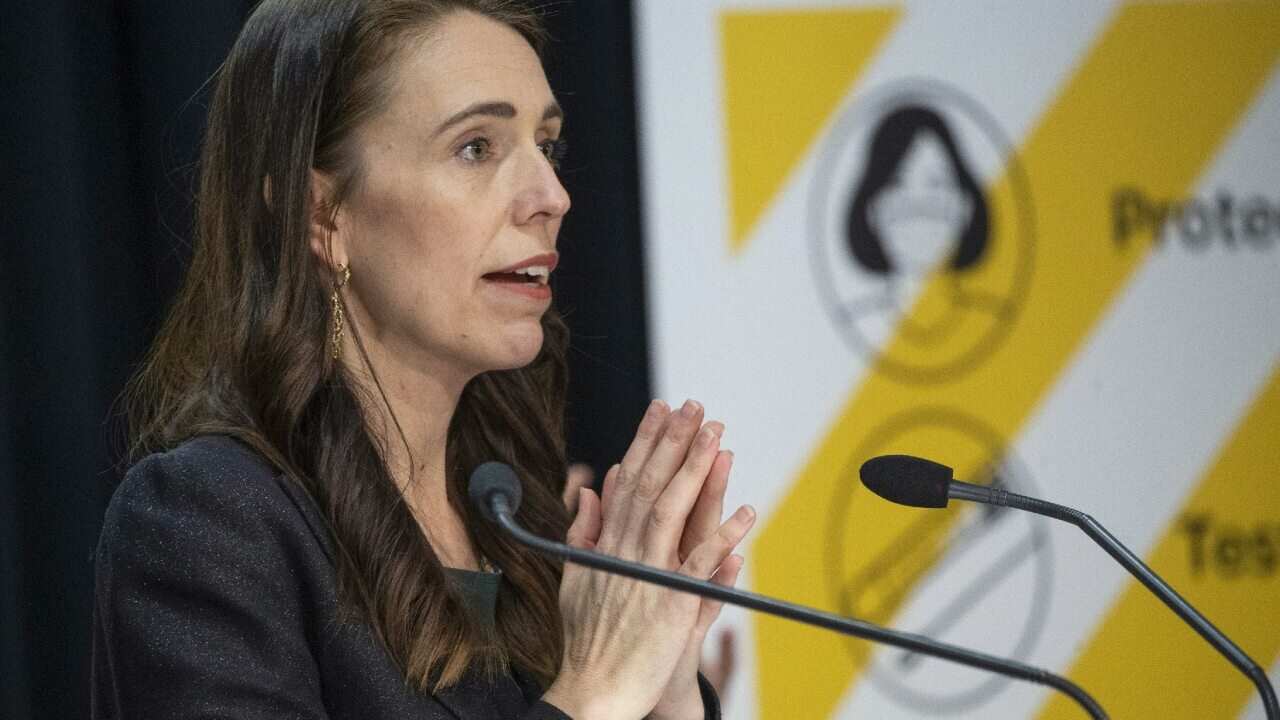 New Zealand Prime Minister Jacinda Ardern.