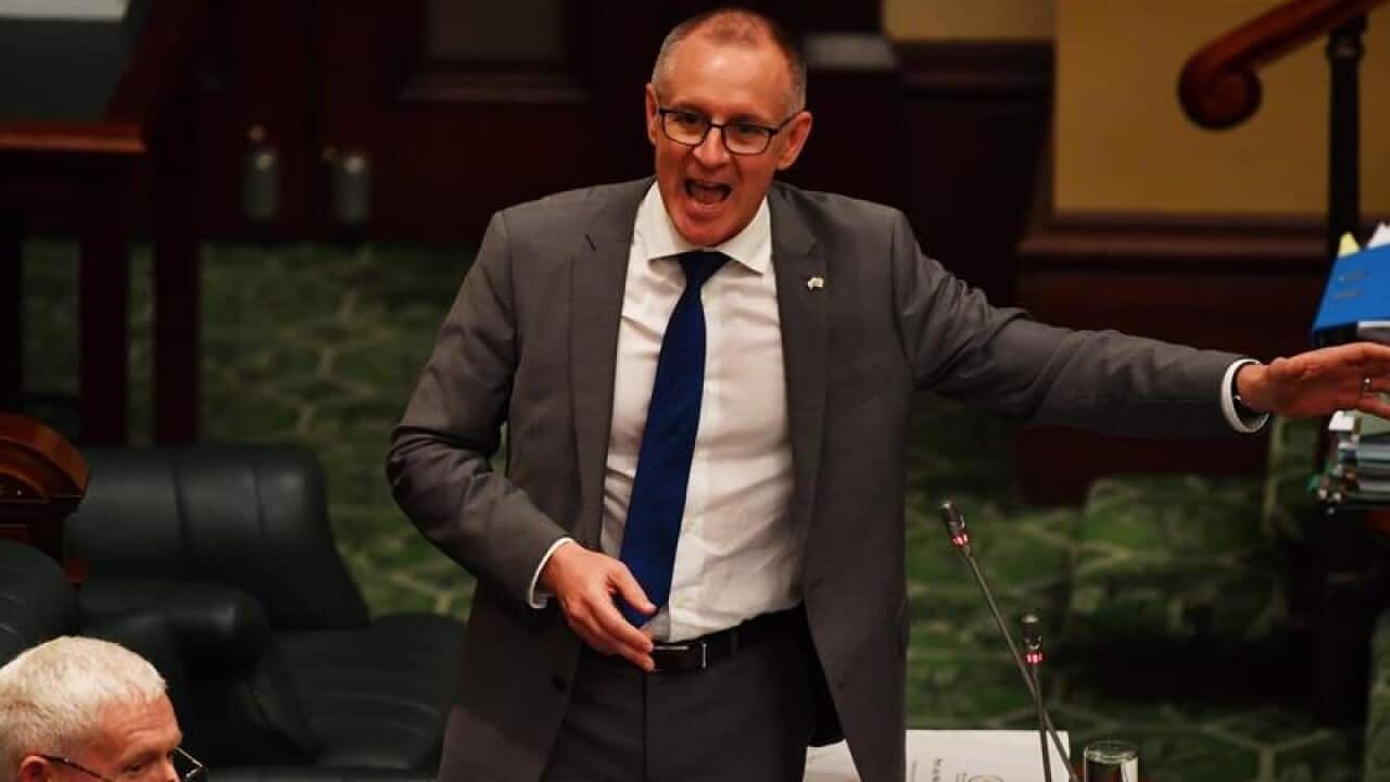Premier of SA Jay Weatherill during question time at Parliament house.