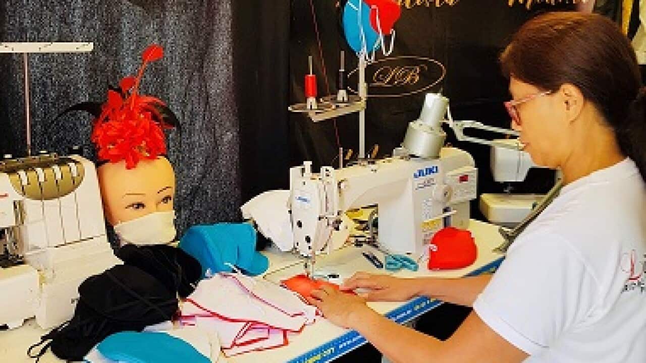 Seasmtress sews 1,000 washable face mask in a week