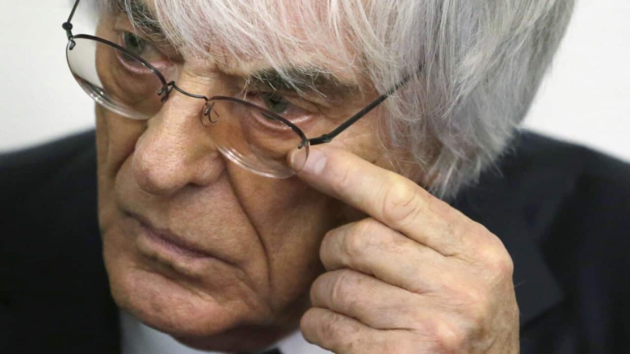 Formula One boss Bernie Ecclestone