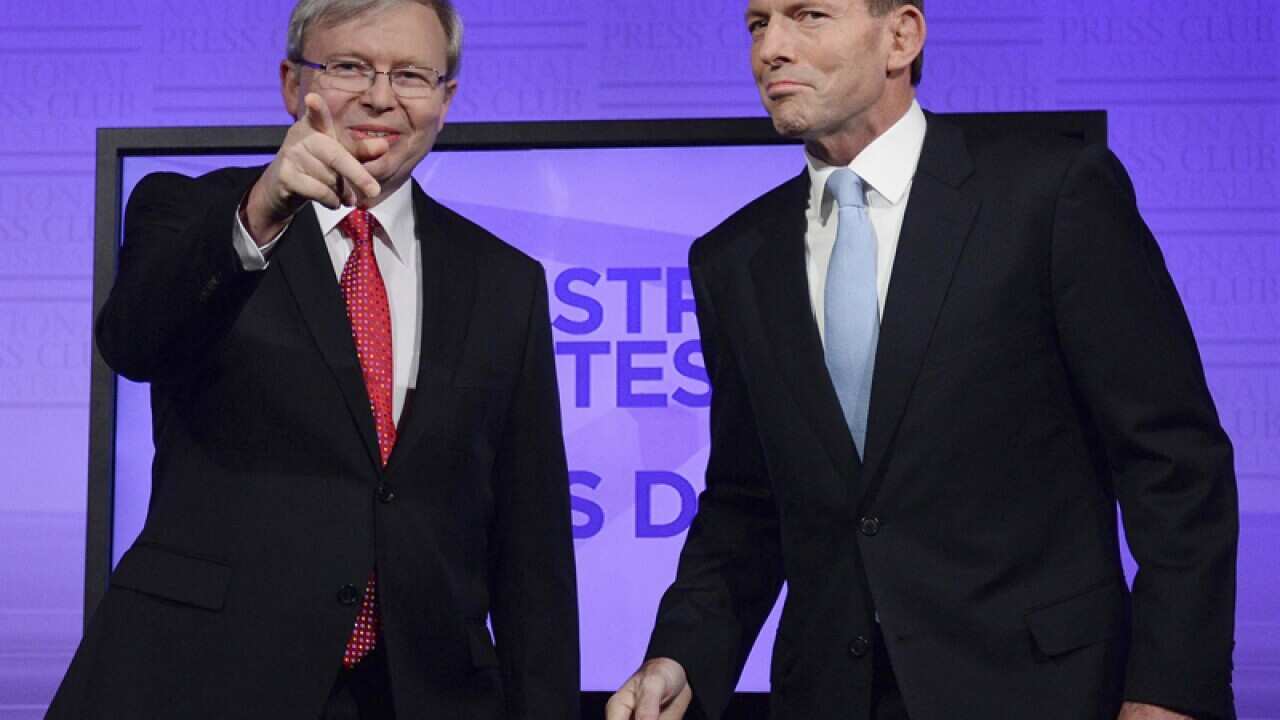 Labor support down as ads go negative