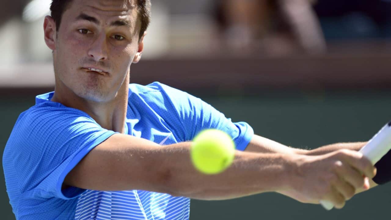 Bernard Tomic of Australia