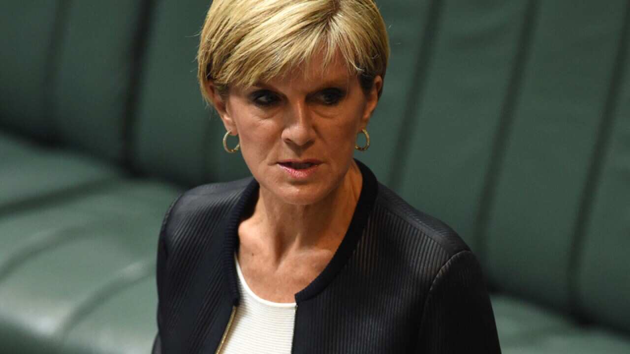 Foreign Minister Julie Bishop