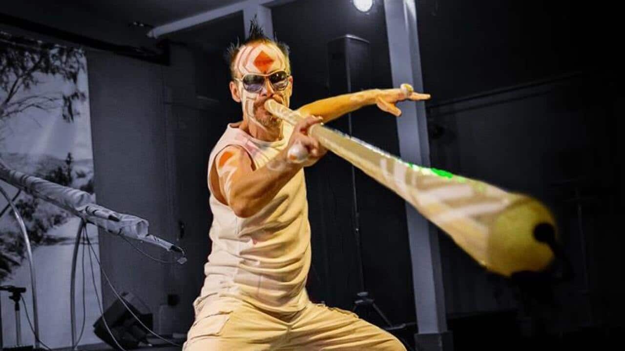 Ansgar Stein didgeridoo player