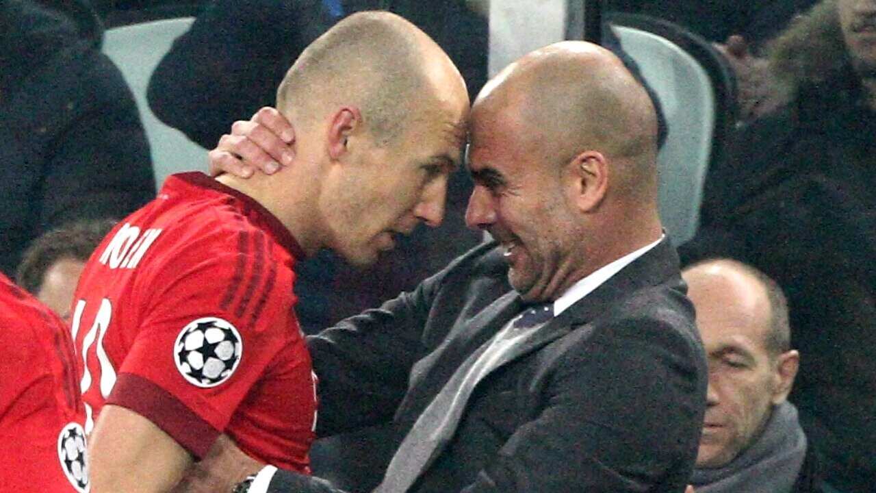 Robben, Guardiola