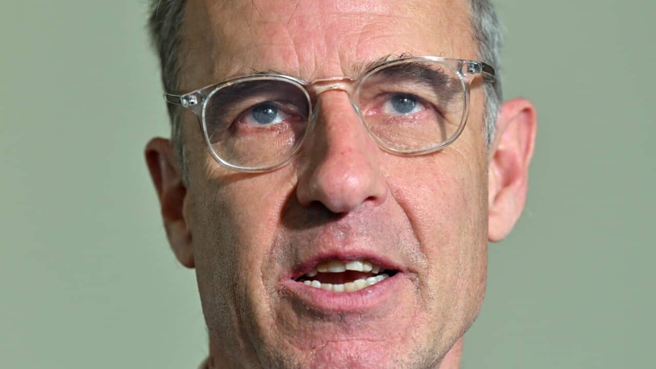 Greens Senator Nick McKim at a press conference at Parliament House in Canberra, Thursday, November 16, 2023 - AAP.