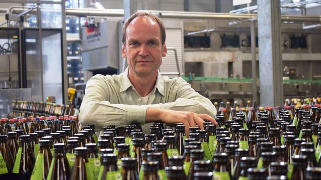 Martin Heil und sein Apfelwein