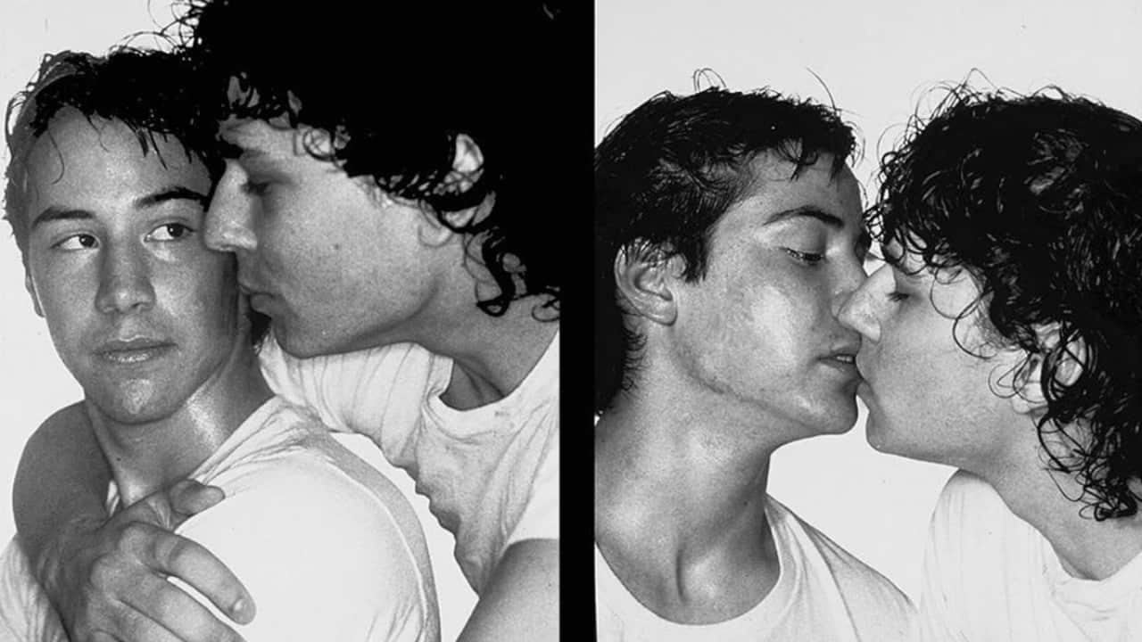 Carl Marotte and Keanu Reeves