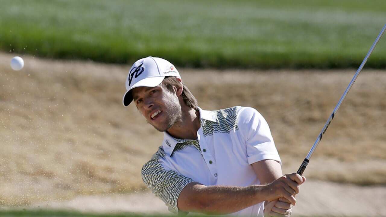 Aaron Baddeley, of Australia
