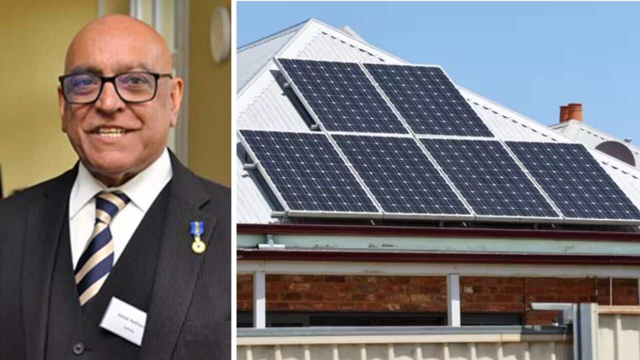 Dr. Ashak Nathwani explaines Solar Sharer Scheme