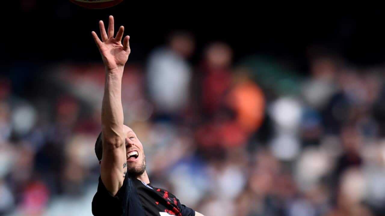 Essendon player James Kelly