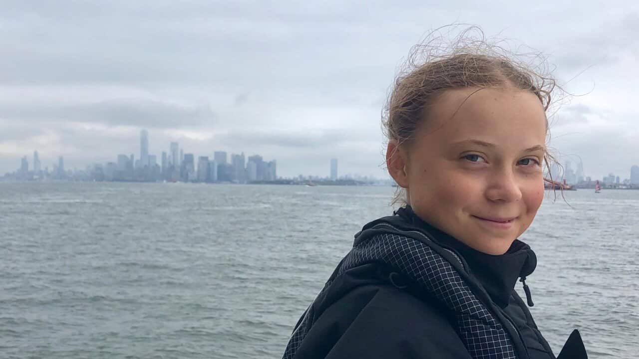 Teenage climate activist Greta Thunberg has arrived in New York City.