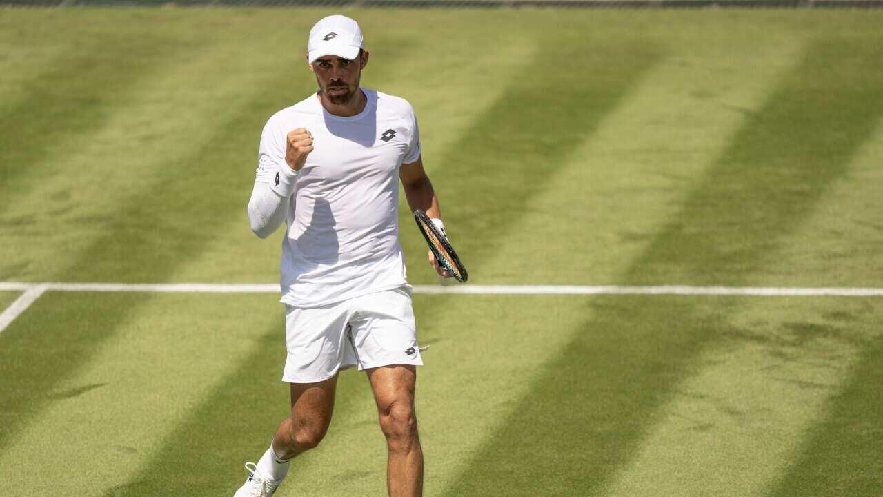 Tennis: Wimbledon Championships Benjamin Bonzi of France