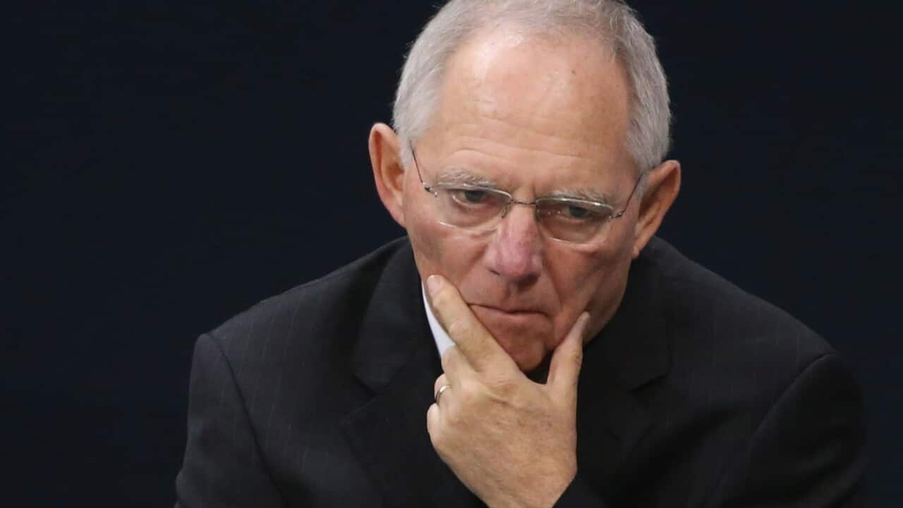 German Finance Minister Wolfgang Schaeuble