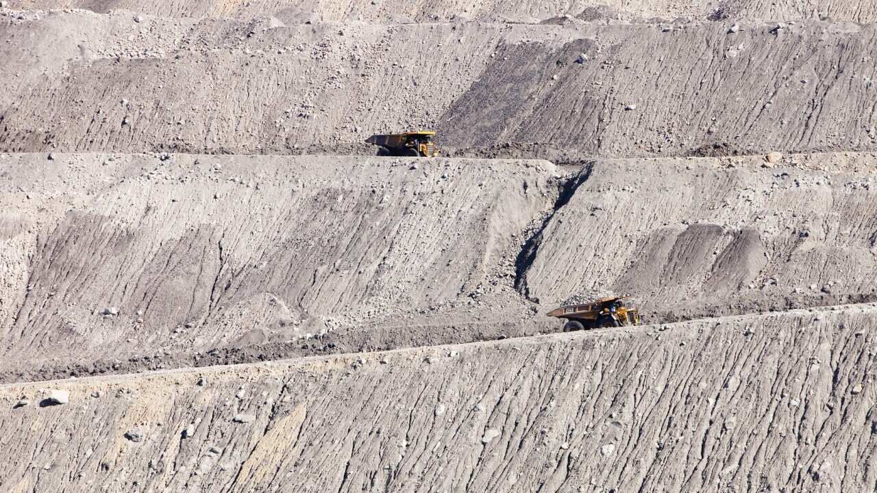 The Beltana number 1 mine, an open cast or drift coal mine managed by Xstrata coal in the Hunter Valley, New South Wales (AAP).jpg