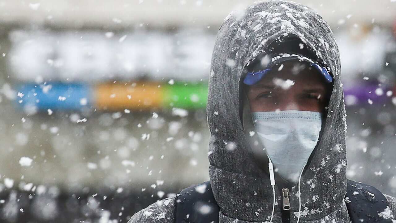 Moscow snowfall