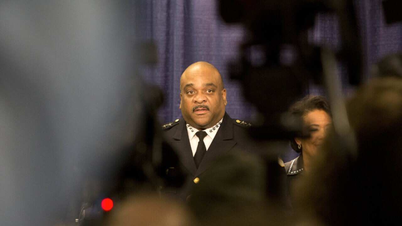 Chicago Police Superintendant Eddie Johnson