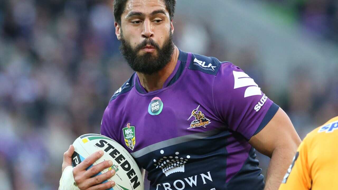 Melbourne Storm prop Jesse Bromwich