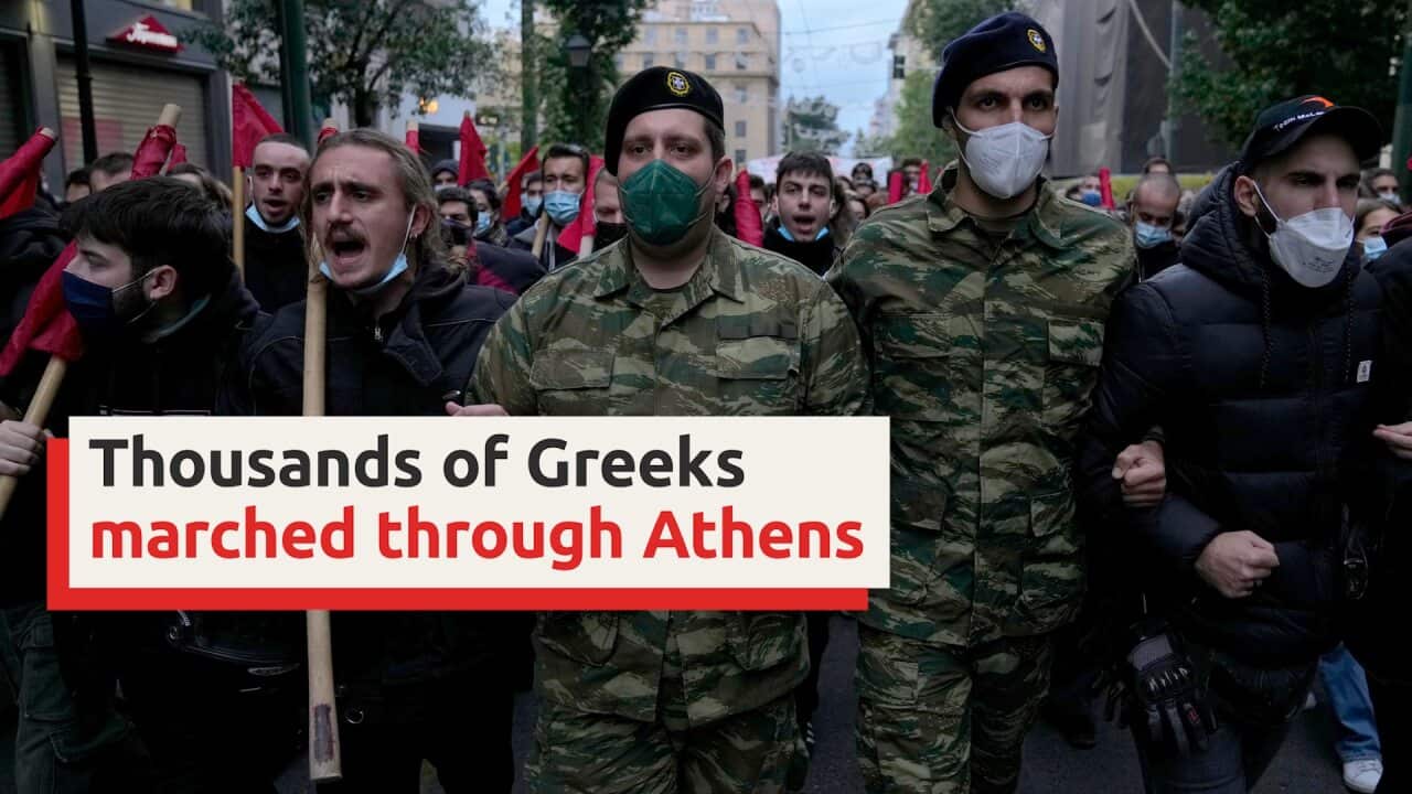 Thousands march in Greek capital to mark 1973 student uprising