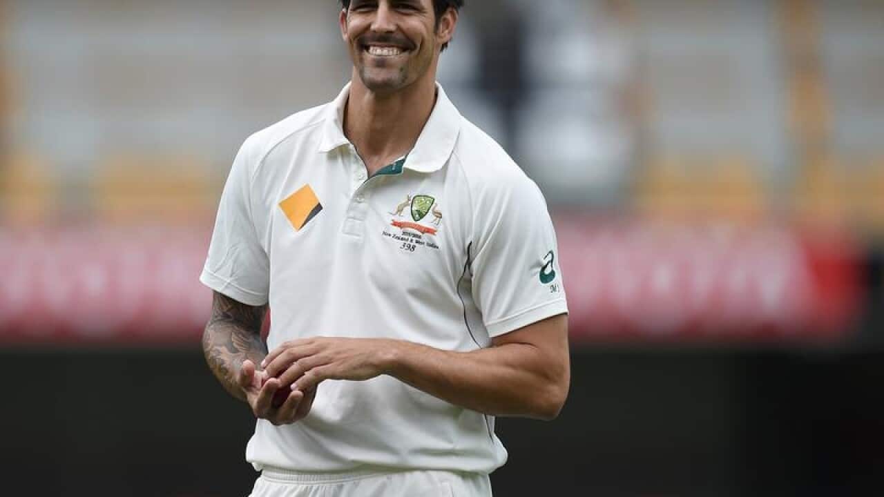 Australian bowler Mitchell Johnson