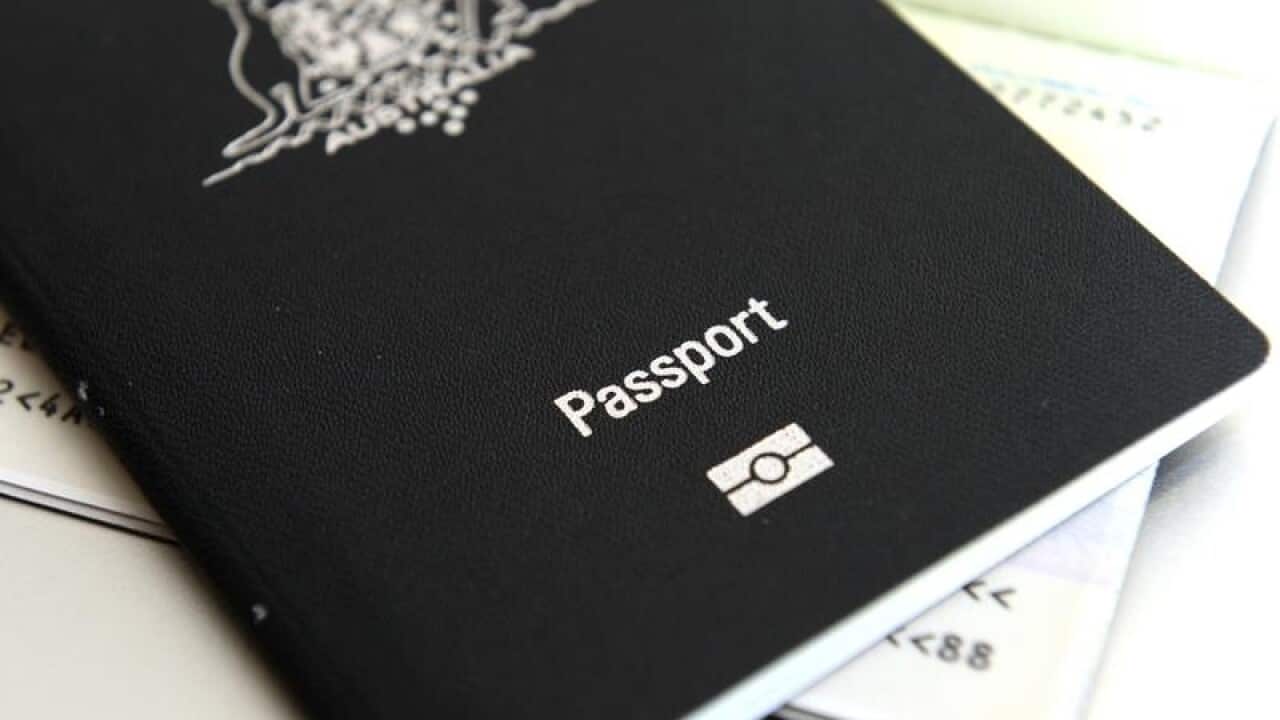 An Australian passport