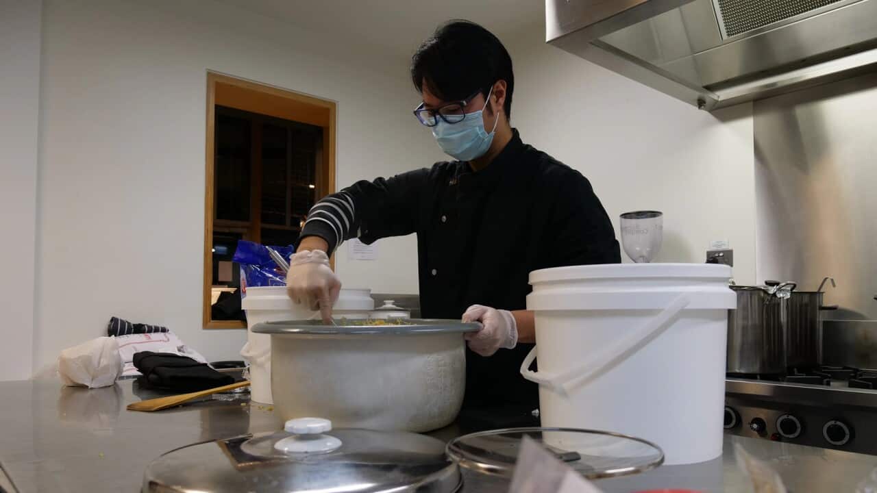 Waikit Yung graduated from a commercial cookery course last year, and is now using those skills to volunteer