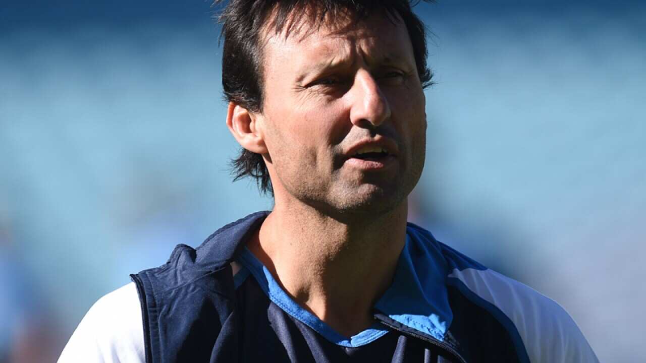 Rugby league coach Laurie Daley